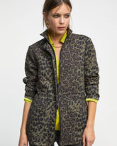 Animal print jacket