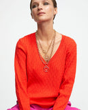 Double necklace with medallion