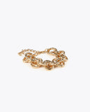 Golden chain bracelet
