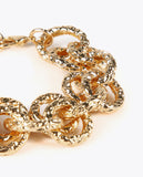 Golden chain bracelet