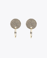 Stud and hoop earrings