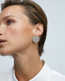 Stud and hoop earrings