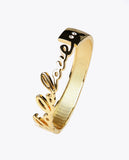 Gold-toned Lola Love bangle