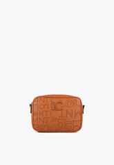 Die-cut crossbody bag