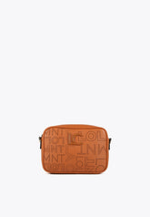 Die-cut crossbody bag