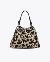 Animal print fabric bag