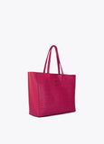 Cutwork logo tote bag
