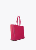 Cutwork logo tote bag