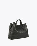 Embossed tote bag