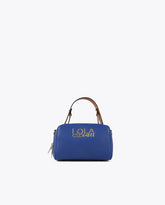 Mini briefcase crossbody bag