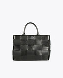Braided tote bag