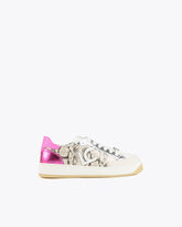 Animal print sneakers