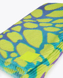 وشاح بطيات بنقشة جلد حيوانات