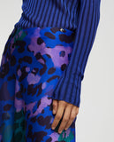 Animal print skirt