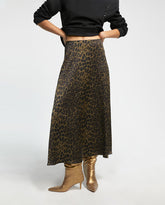 Animal print skirt