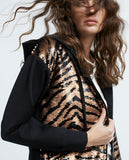 Sequinned sweatshirt