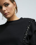Diamanté sweatshirt