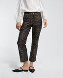 Animal print trousers