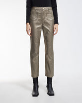 بنطال بنقشة جلد حيوانات