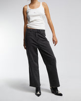 Jeans with diamanté detail