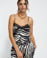 Animal print top