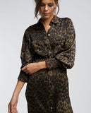 Animal print dress