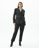 Blazer with Button Details