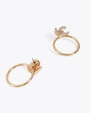 Front Hoop Earrings LC Jewel