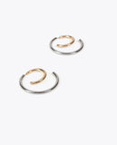 Bicolor Spiral Earrings