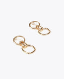 Double Rounded Link Earrings