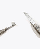 Metallic Fringe Earrings