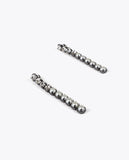 Crystal and Pearl Drop Earrings