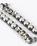 Crystal and Pearl Drop Earrings