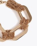 Interlinked Multi-Chain Bracelet