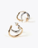 Combined Piercing Effect Earrings