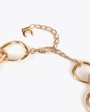 Short Rounded Link Necklace