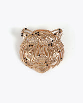 Tiger Head Brooch