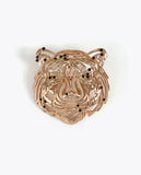 Tiger Head Brooch