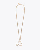 Fine Chain Necklace with Infinite Heart