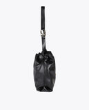 Leather Effect Shopper Bag with Oval LC Logo
