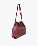 Leather Effect Shopper Bag with Oval LC Logo