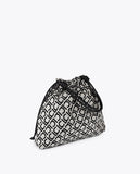 Jacquard LC Flocked Shopper Bag