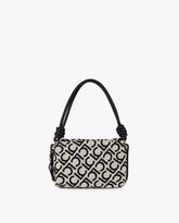 Jacquard Fabric Crossbody LC Flocked