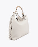 Customized Metallic Handle Shopper Bag