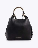 Customized Metallic Handle Shopper Bag