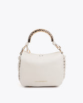 Customizable Metallic Handle Crossbody