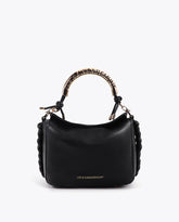 Customizable Metallic Handle Crossbody