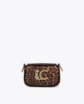 Animal Print Logo LC Leopard Crossbody