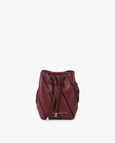 Shoulder Bag with Snake Effect Details