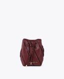 Shoulder Bag with Snake Effect Details